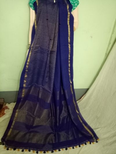 Pure Khadi Saree 04