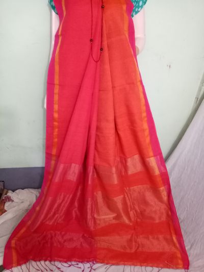 Pure Khadi Saree 05